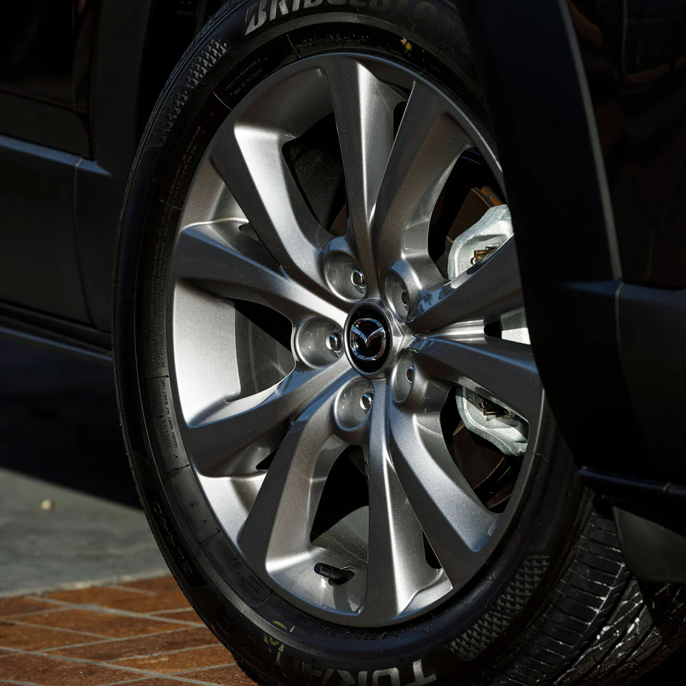 Center Cap — Gloss Black, Chrome Emblem | Mazda (KD51-37-190 / BJS7-37-190) - Image 7
