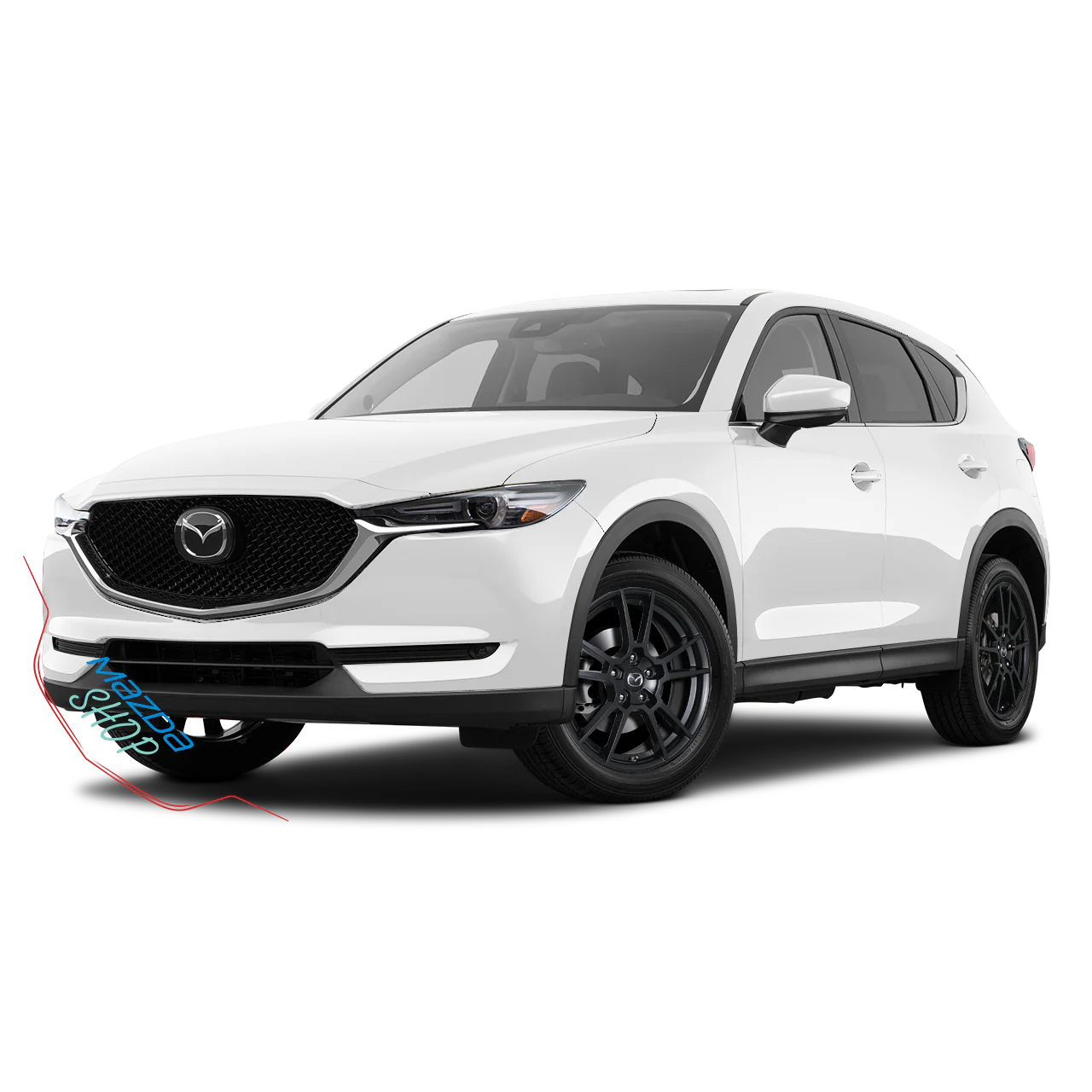 Mazda M006 Alloy Wheel (Satin Black) — 16", 17", 18" | Full Set of Four [BLEMISHED] - Image 16