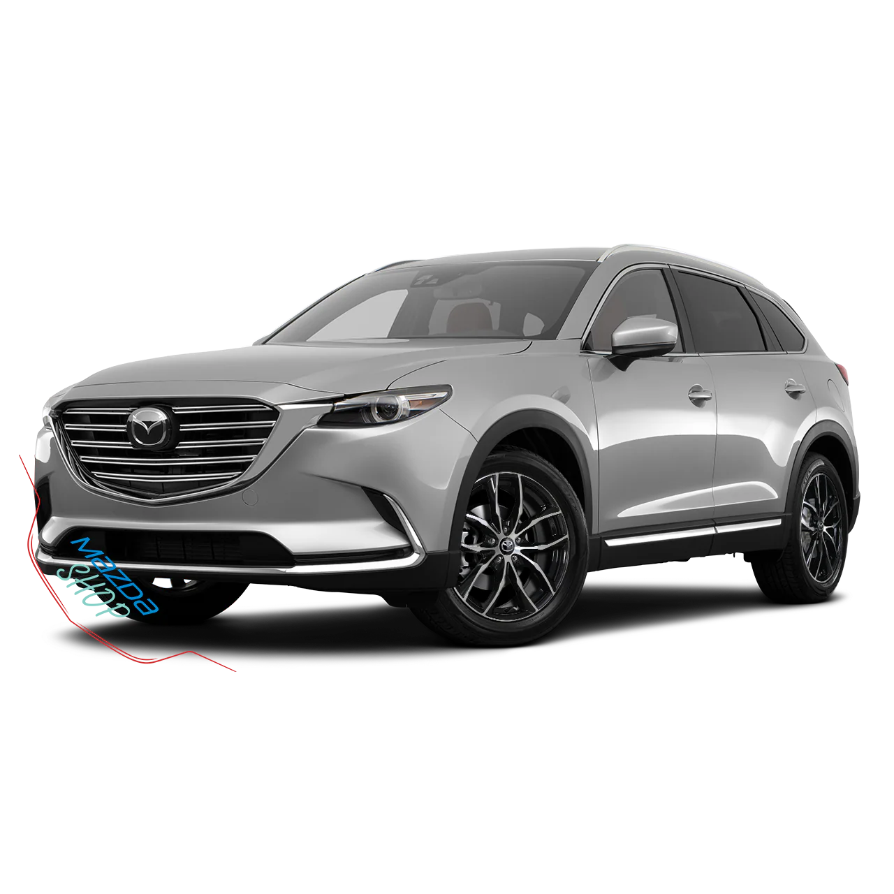 Mazda M011 Alloy Wheel (Gloss Black & Machined Face) — 16", 17", 18", 19" | Full Set of Four [BLEMISHED] - Image 16
