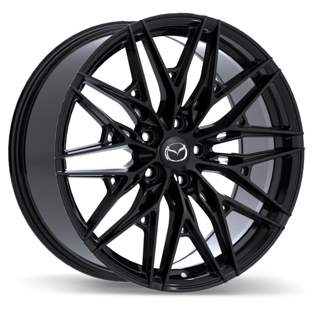 Mazda M016 Alloy Wheel (Metallic Black) — 17", 18", 19", 21" - Image 5