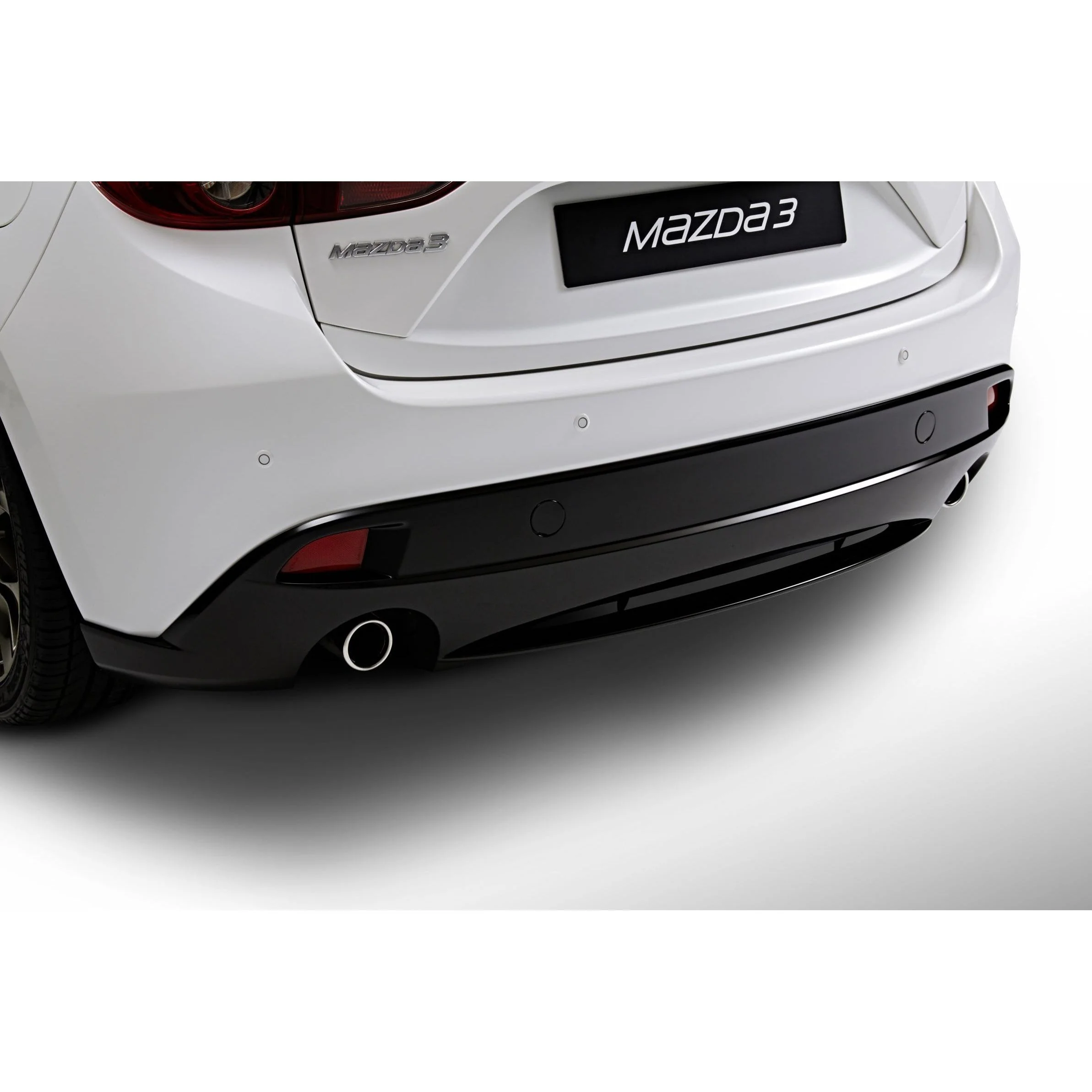 Aero Kit - Rear Diffuser (Brilliant Black) | Mazda3 Hatchback (2014-2016) - Image 3