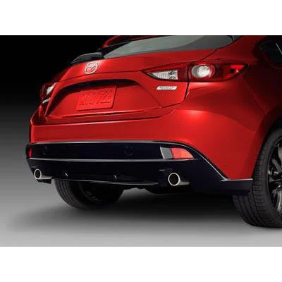 Aero Kit - Rear Diffuser (Brilliant Black) | Mazda3 Hatchback (2014-2016) - Image 4
