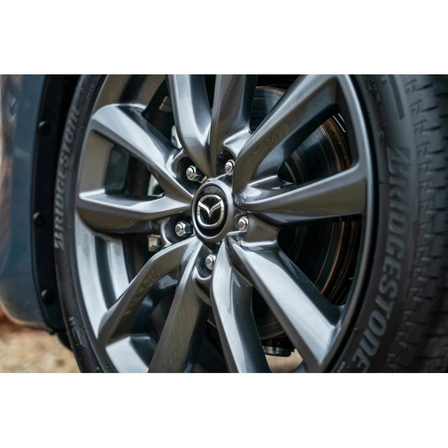 Mazda3 OEM Alloy Wheel, Design 168A (Dark Grey Metallic) — 18" | Mazda3 Hatchback (2019-2025) - Image 5
