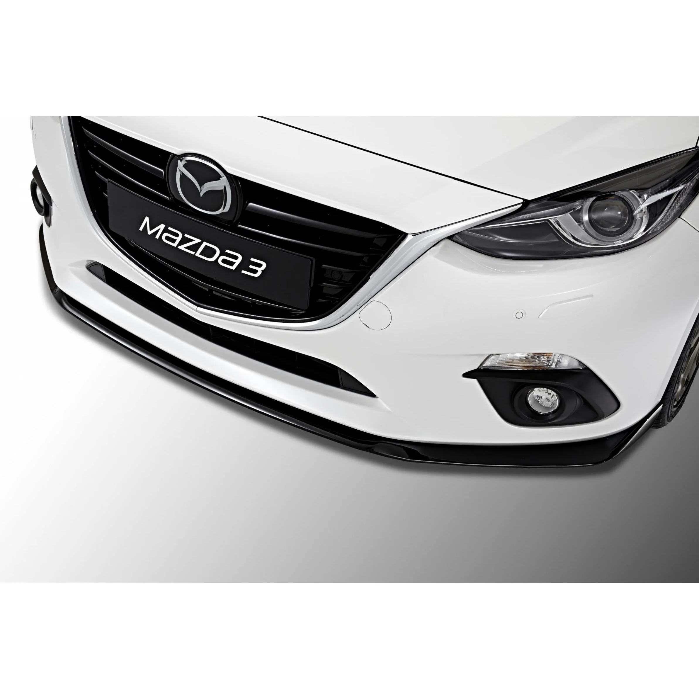 Aero Kit - Front Air Dam (Brilliant Black) | Mazda3 Sedan & Hatchback (2014-2016) - Image 4