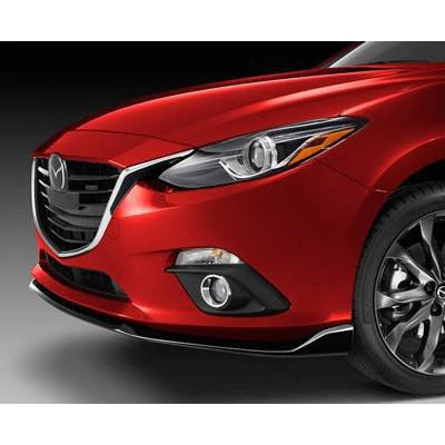 Aero Kit - Front Air Dam (Brilliant Black) | Mazda3 Sedan & Hatchback (2014-2016) - Image 5
