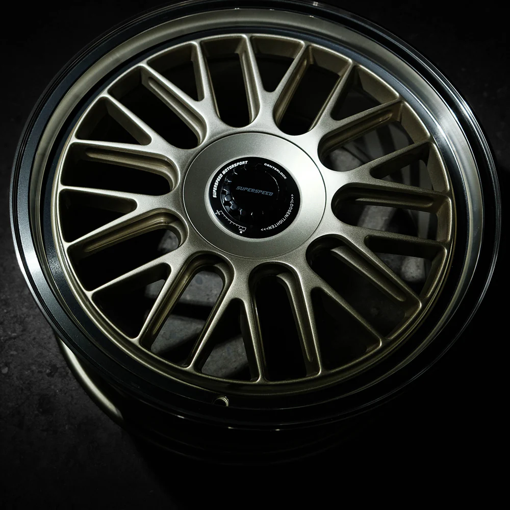 Superspeed FlowForm RF01 NEO Alloy Wheel (Machined Lip Gold) — 18", 19" - Image 12